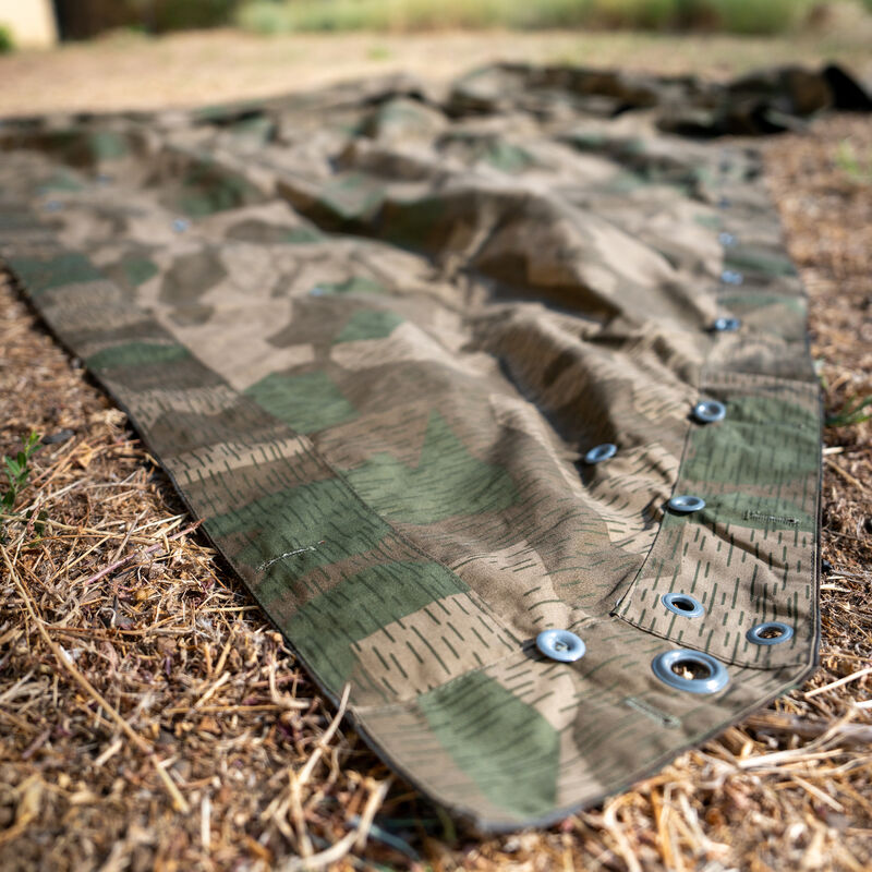 German Repro Splinter Camo Poncho | Shelter Quarter, , large image number 13